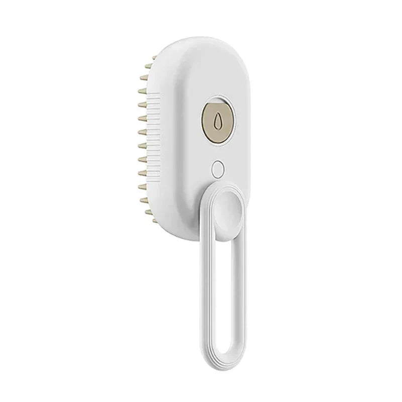 Electric Cat Steam Brush â€“ 3-In-1 Pet Grooming Comb with Water Spray for Cats and Dogs, USB Rechargeable