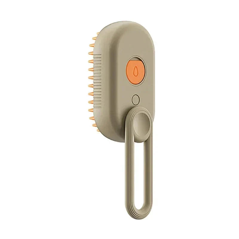 Electric Cat Steam Brush â€“ 3-In-1 Pet Grooming Comb with Water Spray for Cats and Dogs, USB Rechargeable