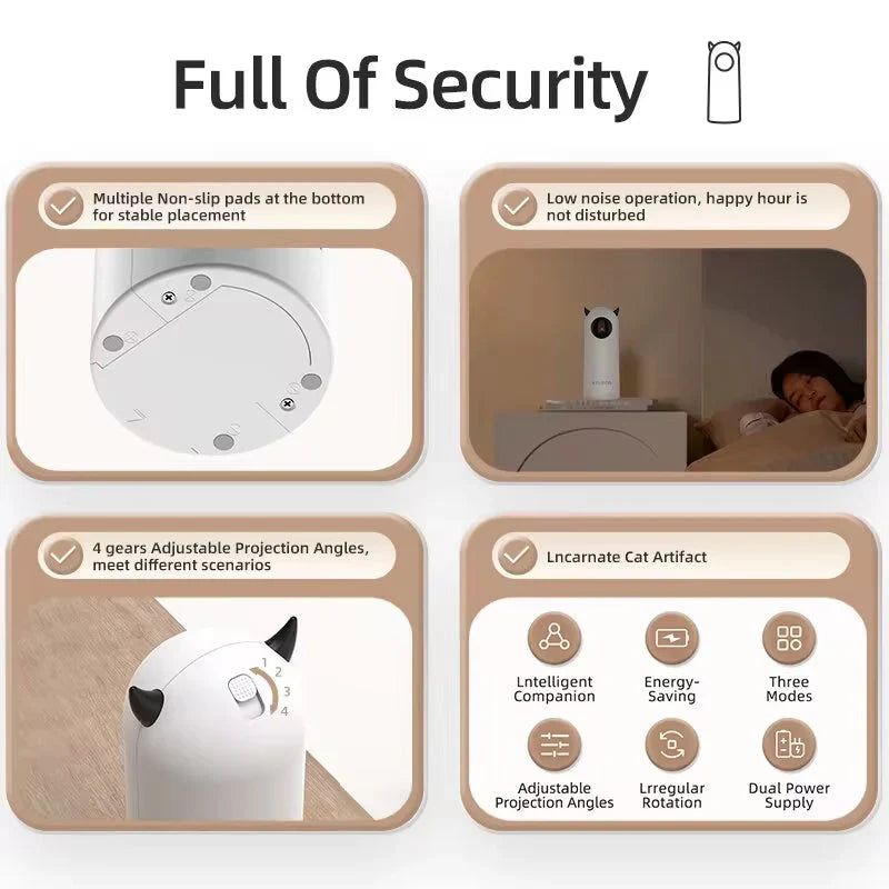 Automatic Cat Toy â€“ Interactive Smart LED Laser